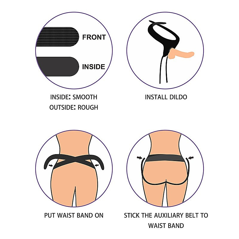 Easy Strap on Harness by Lovetoy - Strap On Sextoys
