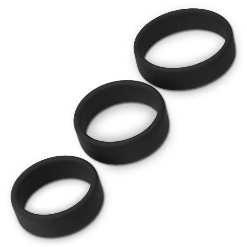 Silicone Pro Cock Ring Set by Lovetoy - Cock Ring Sets