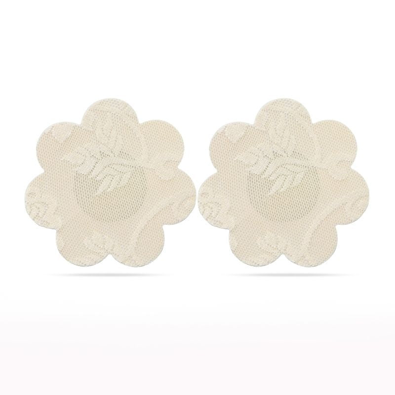 Lace Heart and Flower Nipple Pasties Twin Pack by Lovetoy - Breast and Nipple Toys