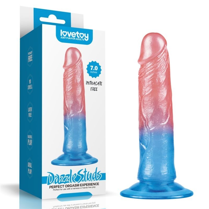 Dazzle Studs Dildo by Lovetoy - Realistic Dildos