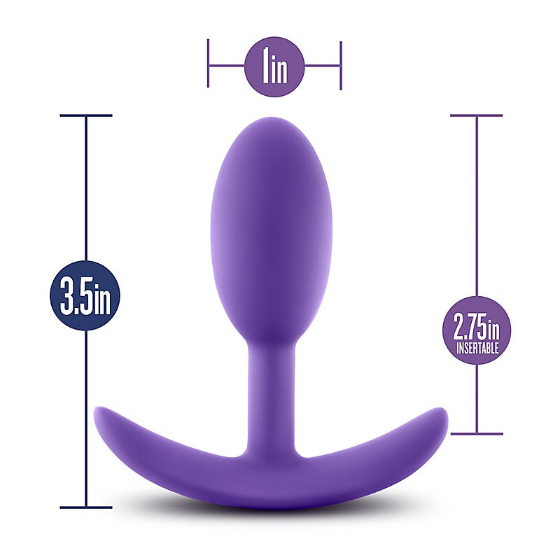 Luxe Wearable Vibra Slim And Sleek Anal Plug - Butt Plugs
