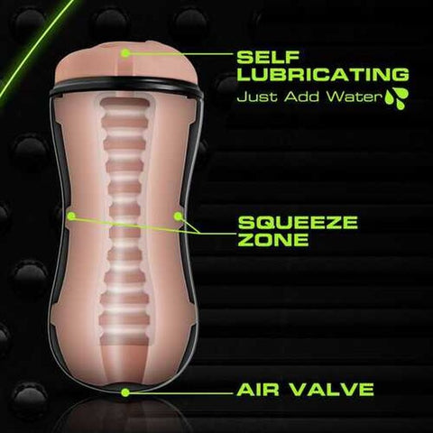 M for Men Soft and Wet Stroker Cup by Blush Novelties - Masturbators and Strokers