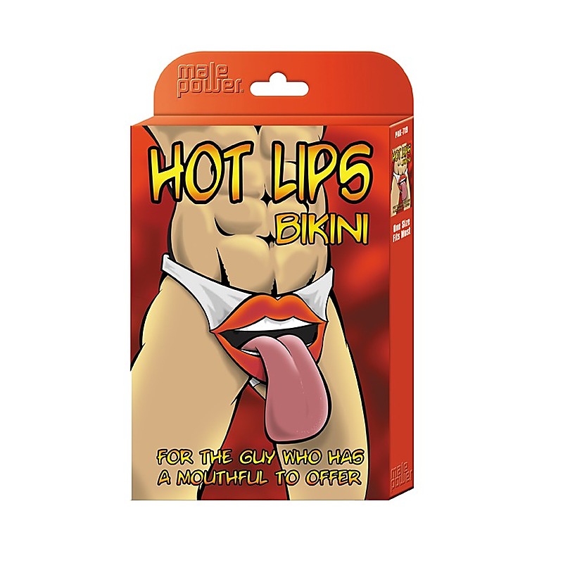 Hot Lips Bikini Novelty Underwear Party Gift by Magic Silk - Party Gifts and Novelties