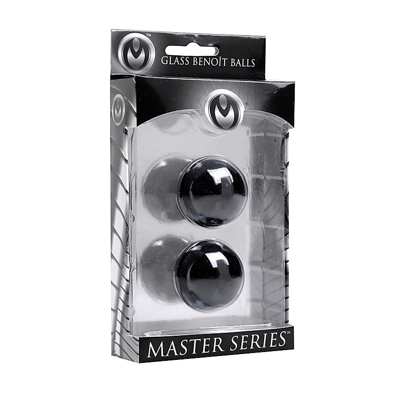 Jaded Glass Ben Wa Balls by XR Brands - Love Eggs and Kegel Exercisers