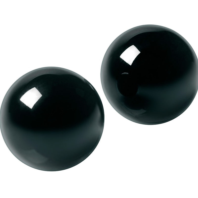 Jaded Glass Ben Wa Balls by XR Brands - Love Eggs and Kegel Exercisers