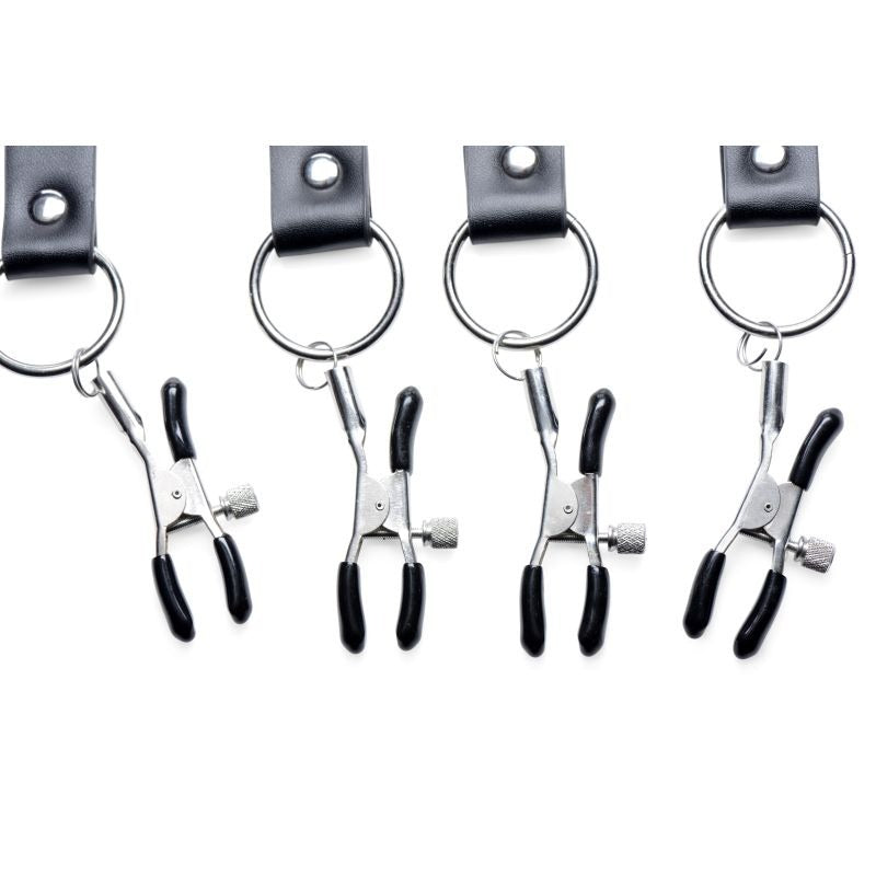 Spread Labia Spreader Straps by XR Brands - Spreaders and Hangers