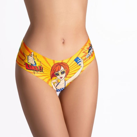 Comics Insta Girl Slip by Mememe Lingerie - G-Strings, Panties and Shorts