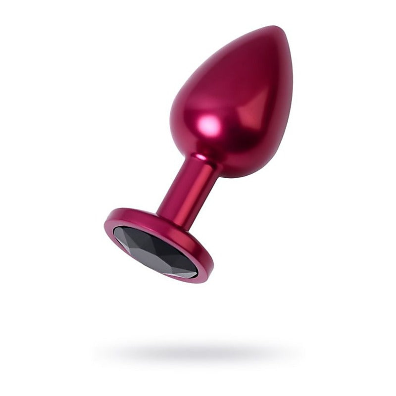 Metal Anal Plug w/ Crystal by ToyFa - Butt Plugs