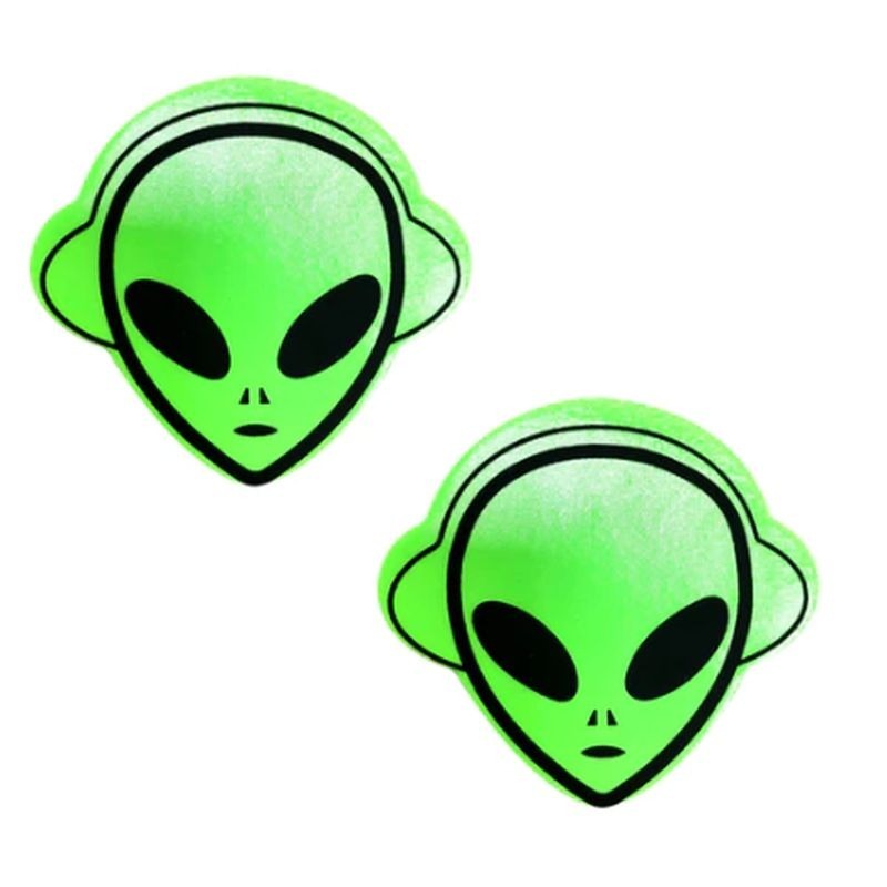 Neon Blacklight Alien Pasties Costume by Neva Nude - Fancy Dress Ups