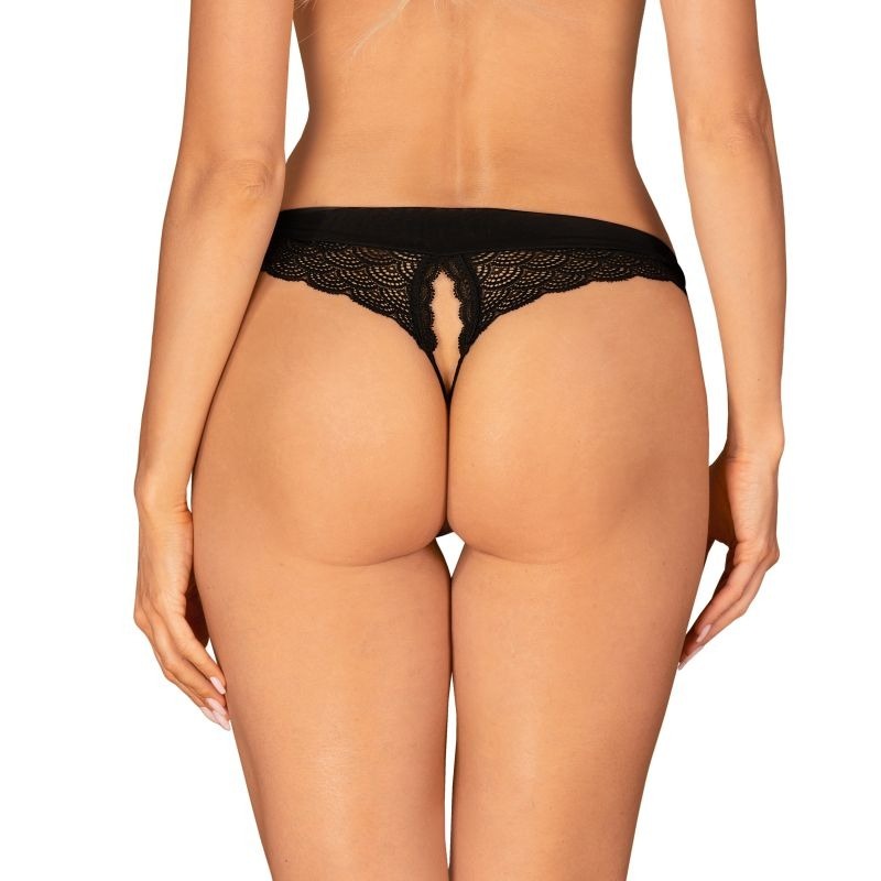 Chemeris Crotchless Panties by Obsessive Lingerie - G-Strings, Panties and Shorts