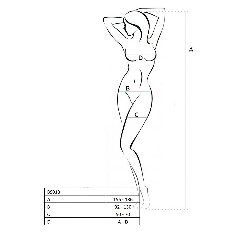 Bodystocking BS013 Body Stocking by Passion Lingerie - Body Stockings