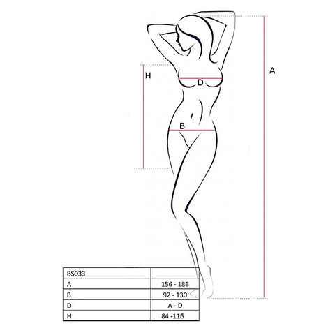 Dress Translucent Mesh BS033 by Passion Lingerie - Skirts And Club Wear