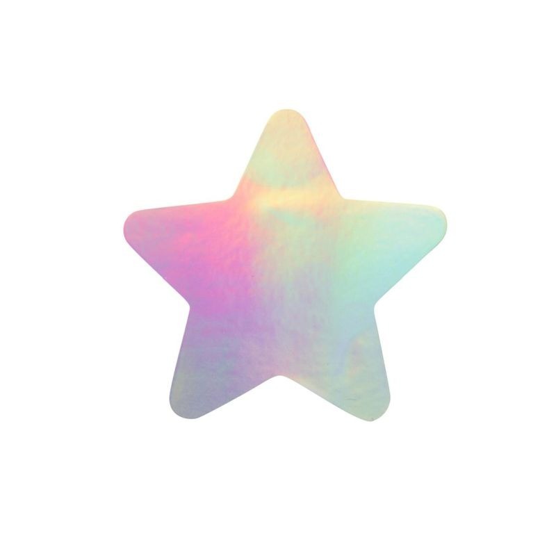 Iridescent Stars Sexy Nipple Pasties by Xgen Products - Fancy Dress Ups
