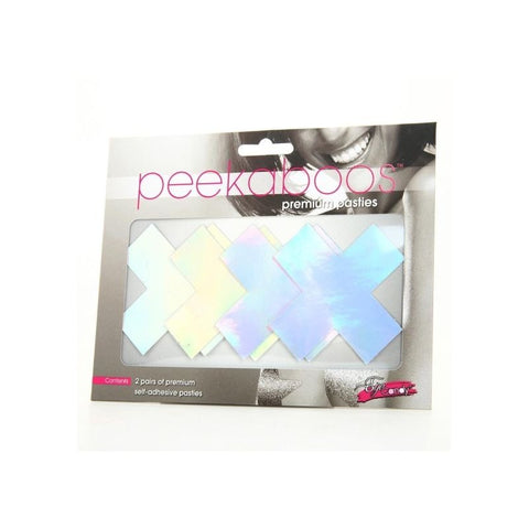 Iridescent X Pasties Costume by Xgen Products - Fancy Dress Ups