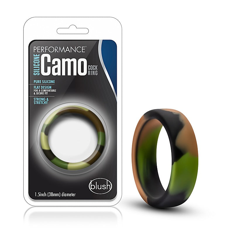 Performance Silicone Camo Cock Ring Camoflauge - Stretchy Cock Rings
