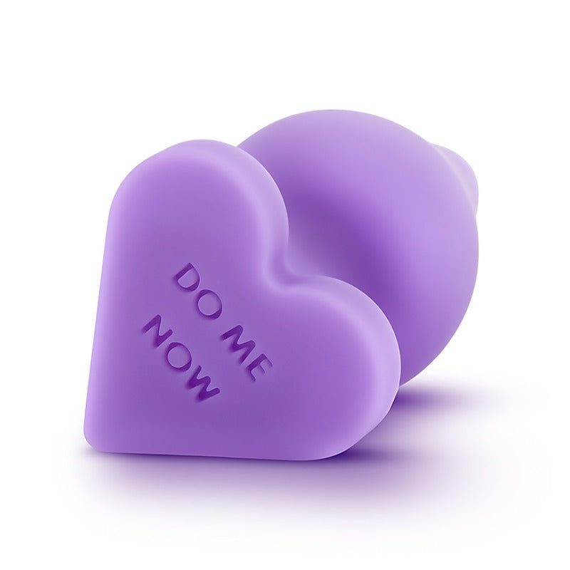 Naughty Candy Heart Do Me Now Butt Plug by Blush Novelties - Butt Plugs