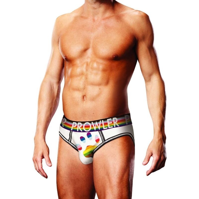 Oversized Paw Open Backless Brief by Prowler - Mens Briefs And Boxers