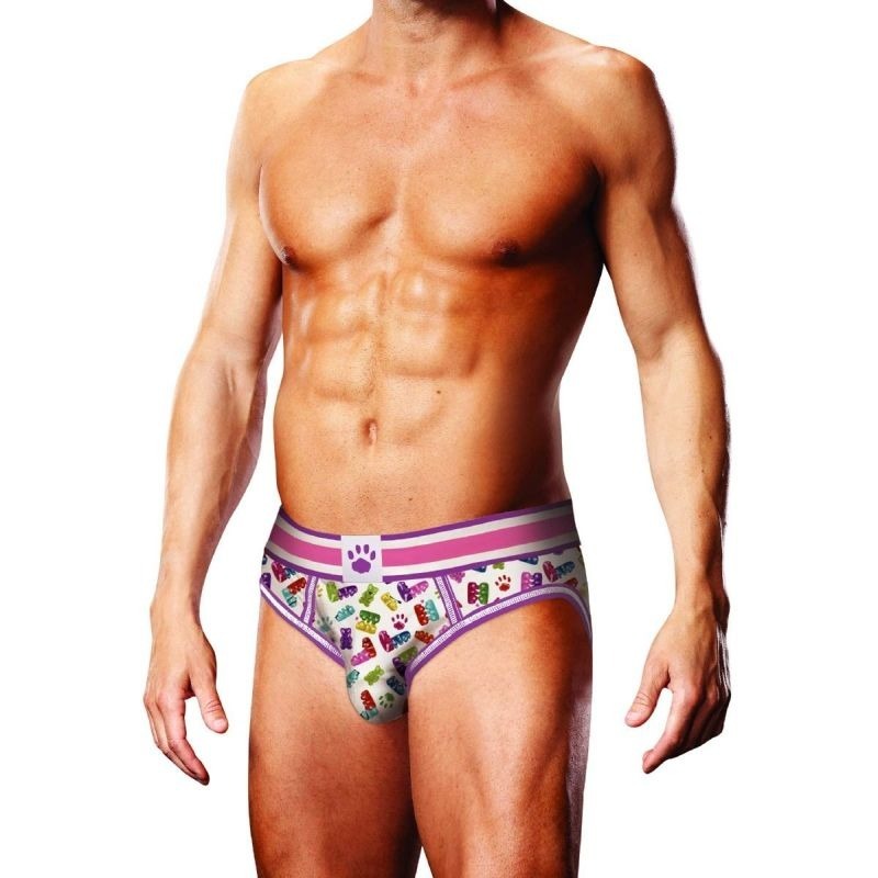 Gummy Bears Open Back Sexy Mens Brief by Prowler - Mens Briefs And Boxers