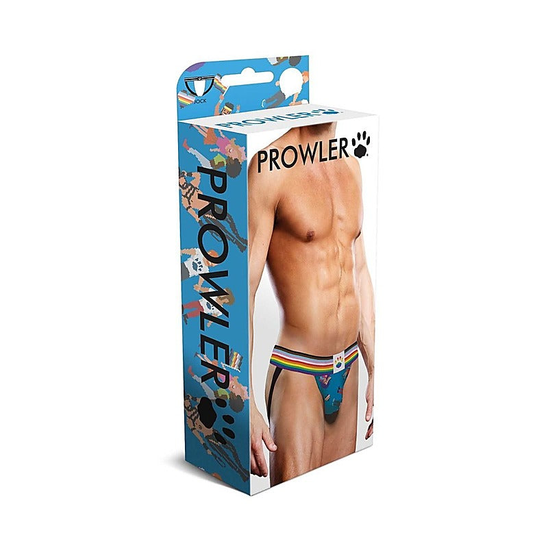 Pixel Art Gay Pride Collection Mens Jockstrap by Prowler - Jocks and G-Strings