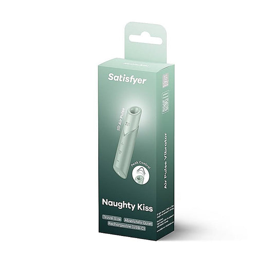 Naughty Kiss Clit Vibrator by Satisfyer - Clit Ticklers and Pulsators