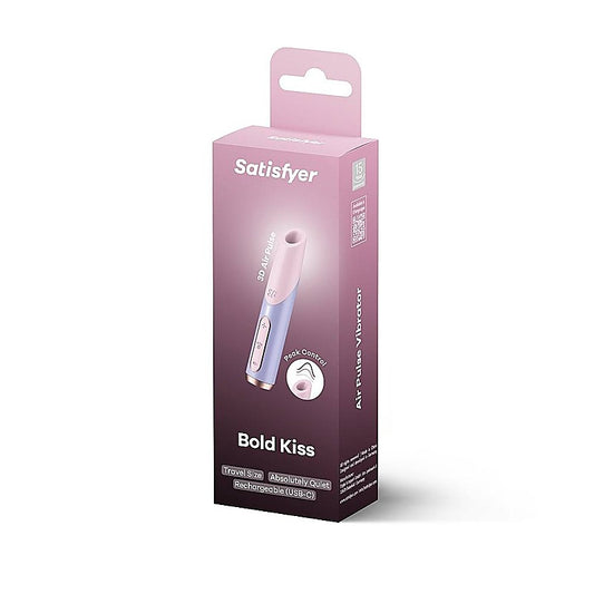 Bold Kiss Clit Vibrator by Satisfyer - Clit Ticklers and Pulsators