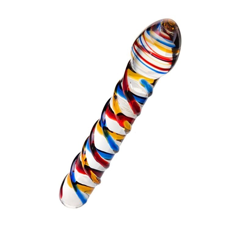 Sexus Glass Dildo Tropicana by ToyFa - Glass Sex Toys