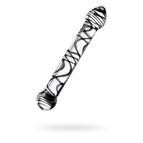 Sexus Glass Dildo Duo Swirl by ToyFa - Glass Sex Toys