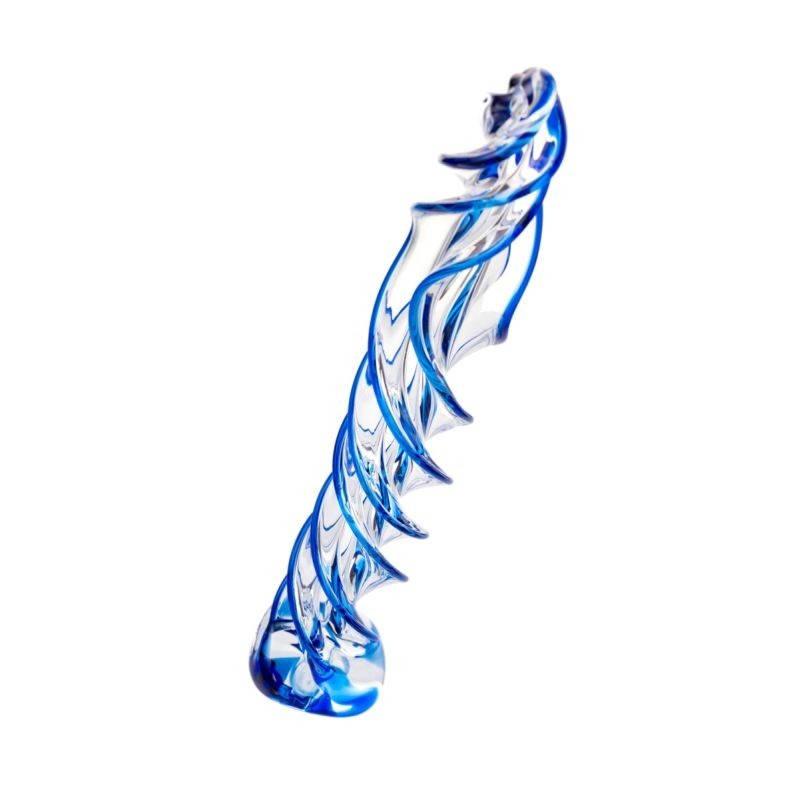 Sexus Glass Dildo Helix by ToyFa - Glass Sex Toys