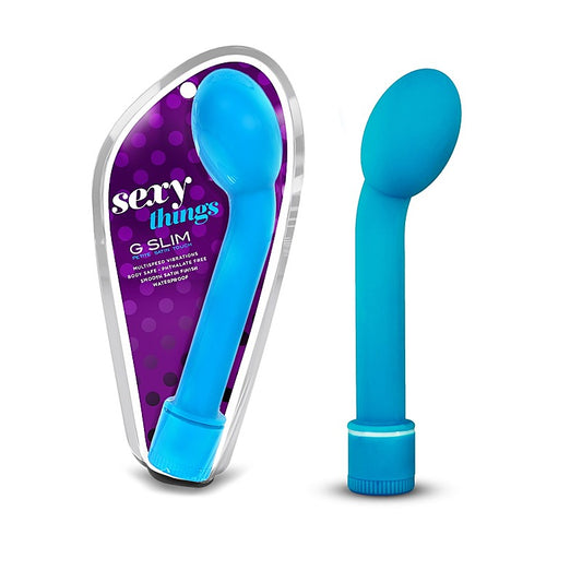 Sexy Things G Vibrator Blue by Pipedream Products - G-Spot Vibrators