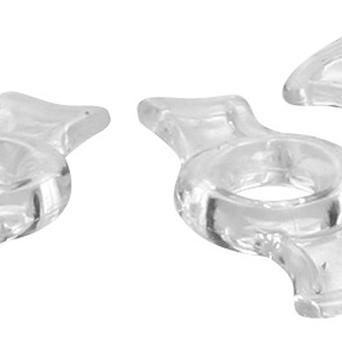 Endurance 4 Ring Penis Set by XR Brands - Cock Ring Sets