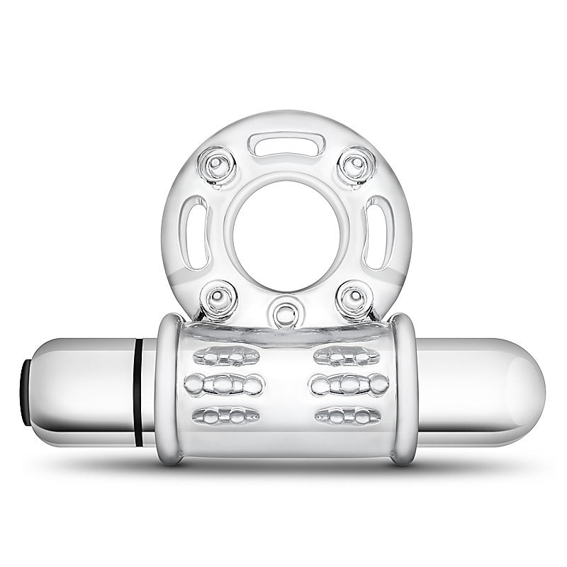 Stay Hard 10 Function Vibrating Mega Bull Ring - Vibrating Cock Rings