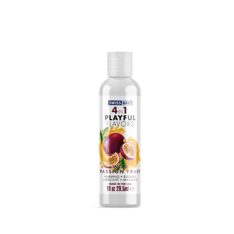 Playful Flavours 1 Wild Passion Fruit Water Based Lube - Water Based Lubes