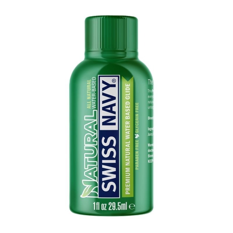 Swiss Navy Naked All Natural Water-Based Lubricant - Water Based Lubes
