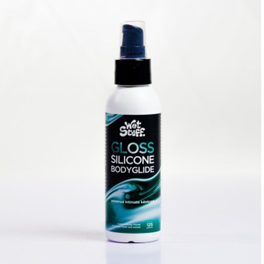 Wet Stuff Gloss Silicone Bodyglide Pump 125g by Gel Works - Silicone Based Lubes