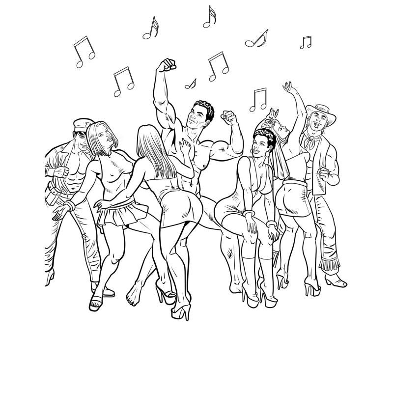 Bachelorette Party Colouring Book Party Gift - Party Gifts and Novelties