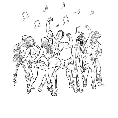 Bachelorette Party Colouring Book Party Gift - Party Gifts and Novelties