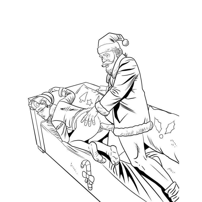The Dirtiest Christmas Colouring Book Ever Party Gift - Party Gifts and Novelties