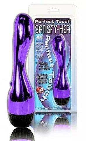 Perfect Touch Satisfy Her Multi Speed Waterproof Vibrator - Clit Ticklers and Pulsators