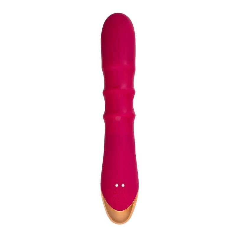 JOS Tenty Rabbit Vibrator with Moving Shaft Rings by ToyFa - Rabbit Vibrators