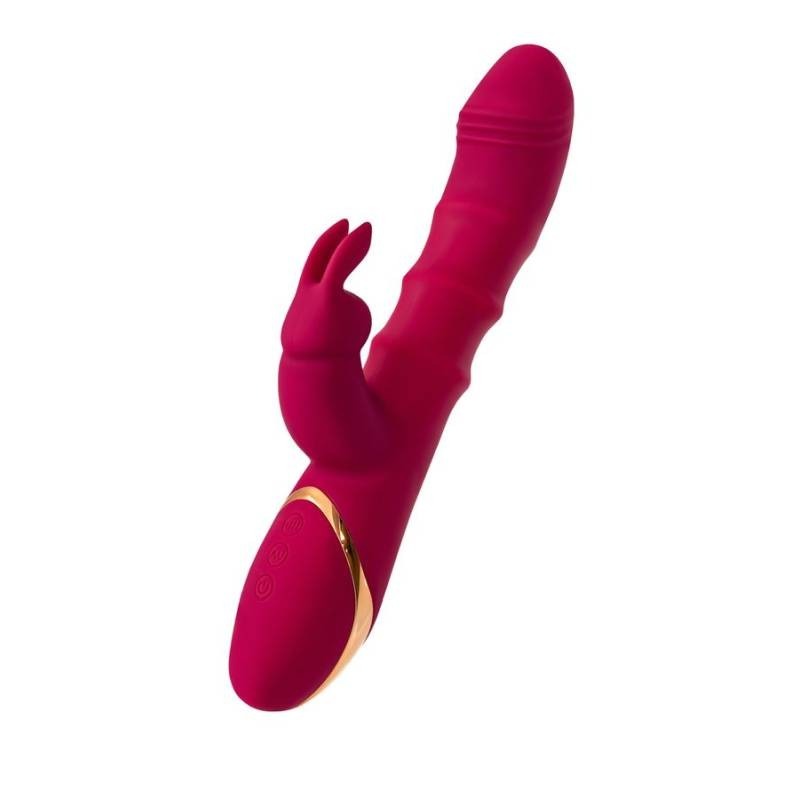 JOS Tenty Rabbit Vibrator with Moving Shaft Rings by ToyFa - Rabbit Vibrators