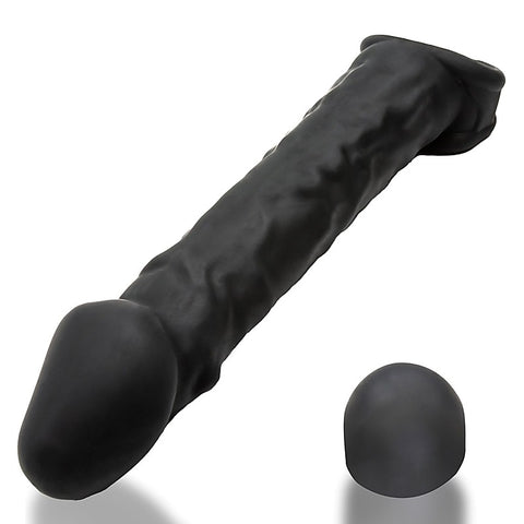 Muscle Ripped Inner Ribbed Velvet- Night Penis Extender - Penis Sleeves and Extenders