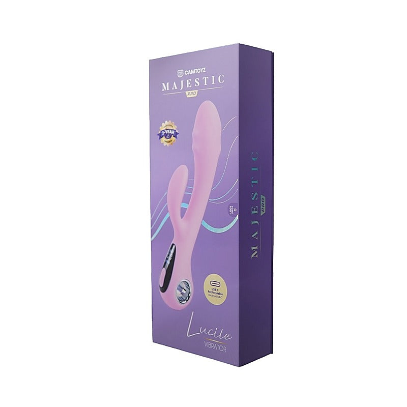 Lucile Majestic Pro USB 10 Mode G-Spot Vibrator by CamToyz - Rabbit Vibrators