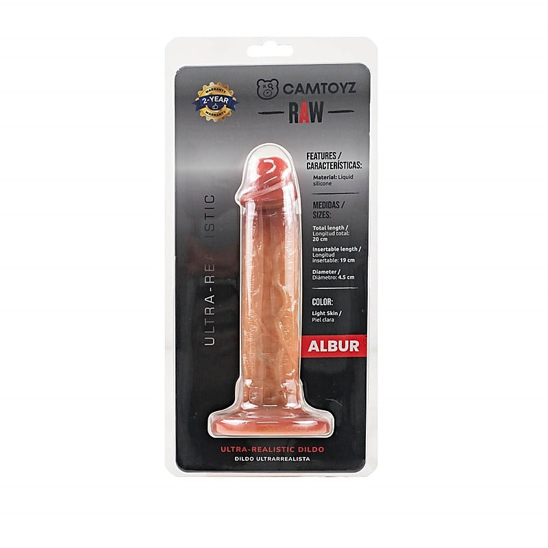 Ultra Realistic Silicone Dildo Albur by CamToyz - Realistic Dildos