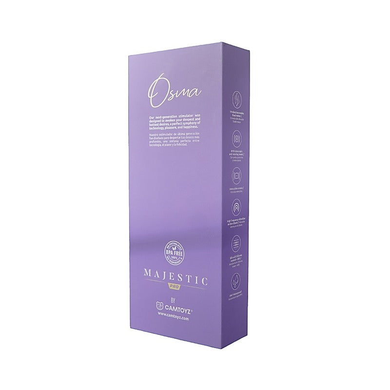 Osma Majestic Pro USB 10 Mode Rabbit Vibrator by CamToyz - Rabbit Vibrators