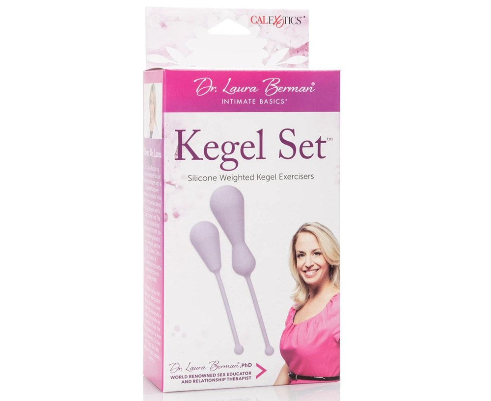 Dr Laura Berman Silicone Weighted Kegel Exercisers Set - Love Eggs and Kegel Exercisers