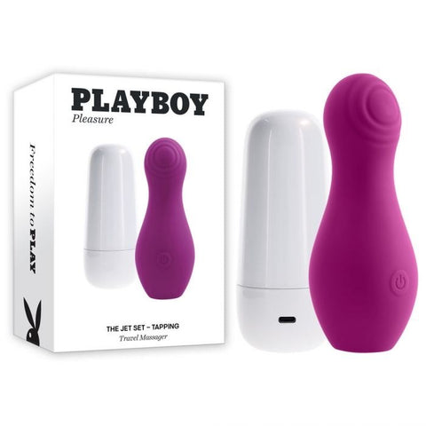 Playboy Pleasure THE JET SET TAPPING Stimulator - Clit Ticklers and Pulsators