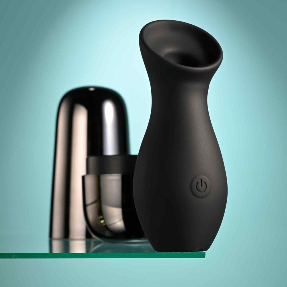 Playboy Pleasure The Jet Set Clitoral Sucker Vibrator - Clit Ticklers and Pulsators
