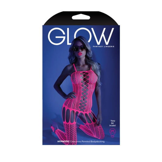 Glow Hypnotic Bodystocking by Fantasy Lingerie - Body Stockings