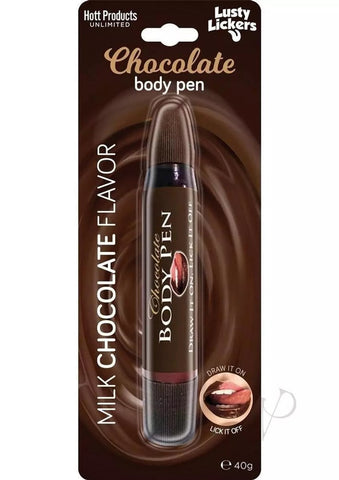 Chocolate Body Pen Party Gift by Hott Products - Party Gifts and Novelties
