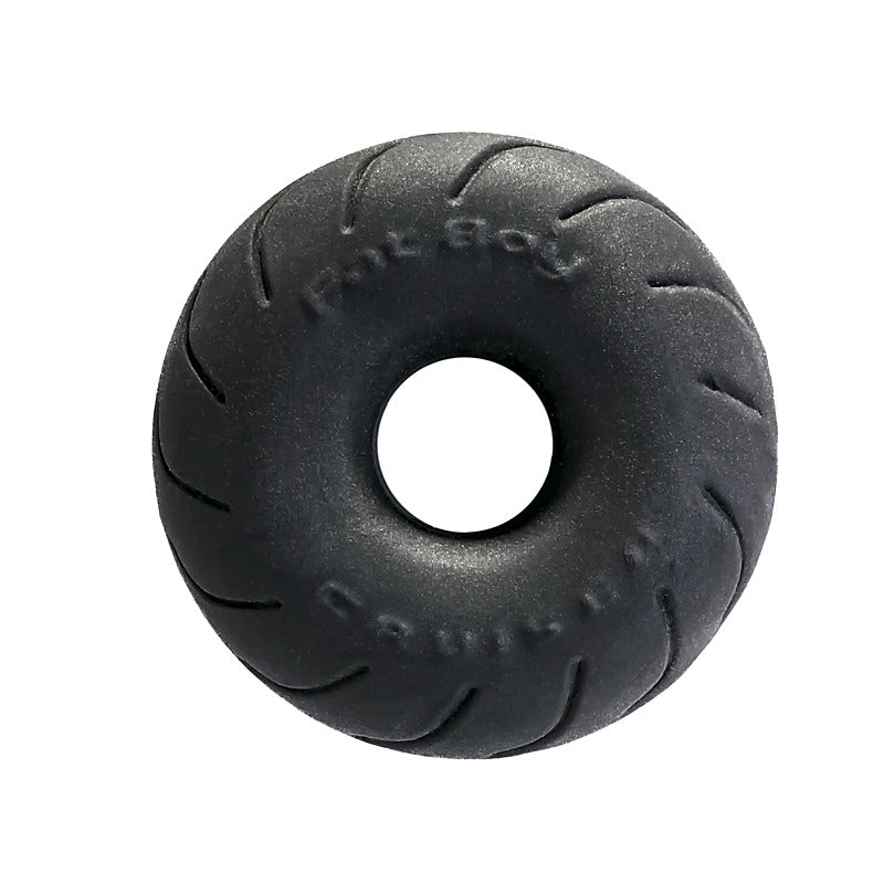 Cruiser Ring SilaSkin Black by Perfect Fit - Stretchy Cock Rings